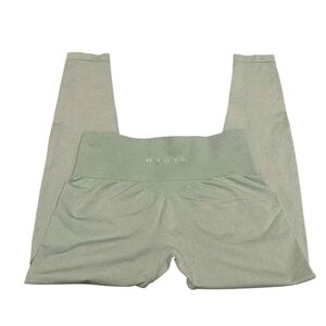 NVGTN Seamless Contour Leggings L Sage Green Athleisure Active Yoga